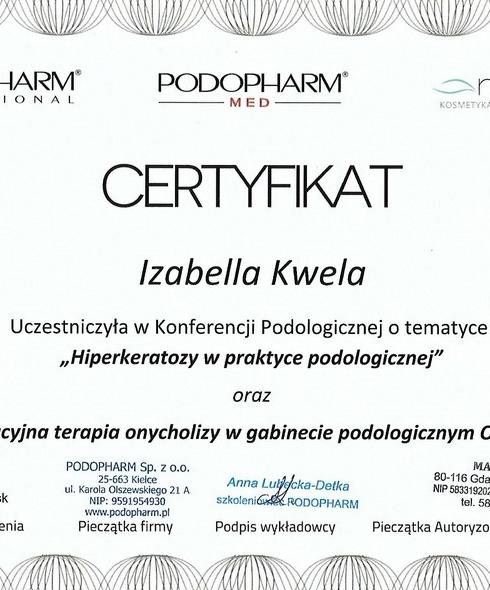 certyfikat podologiczny 06