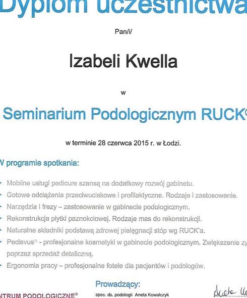 certyfikat podologiczny 09